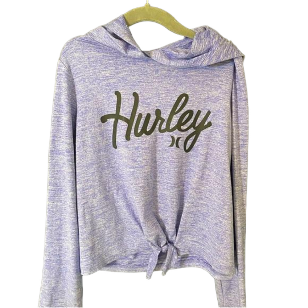 Hurley long sleeve hooded top